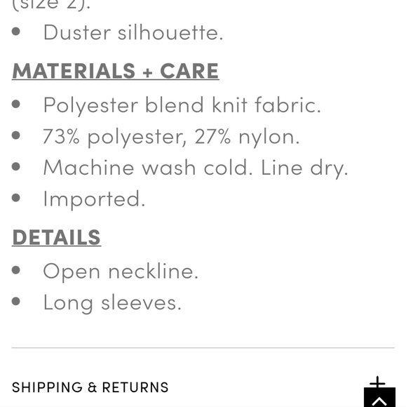 Torrid Popcorn Duster Open Front Sweater - Picture 7 of 7